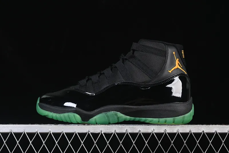 All categories Air Jordan Jordan series basketball shoes Air Jordan 11 Air Jordan 11 Retro "Green Black" AJ11 Joe 11 black and green CT8012-037